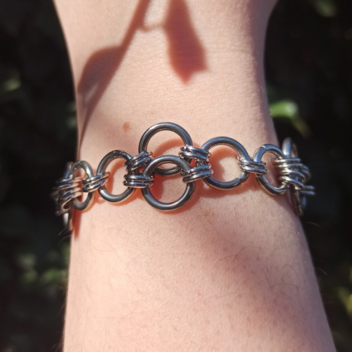 Skeleton Flower Bracelet